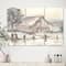 Designart - Farmhouse Barn Grey VII - Modern Farmhouse Gallery-wrapped Canvas